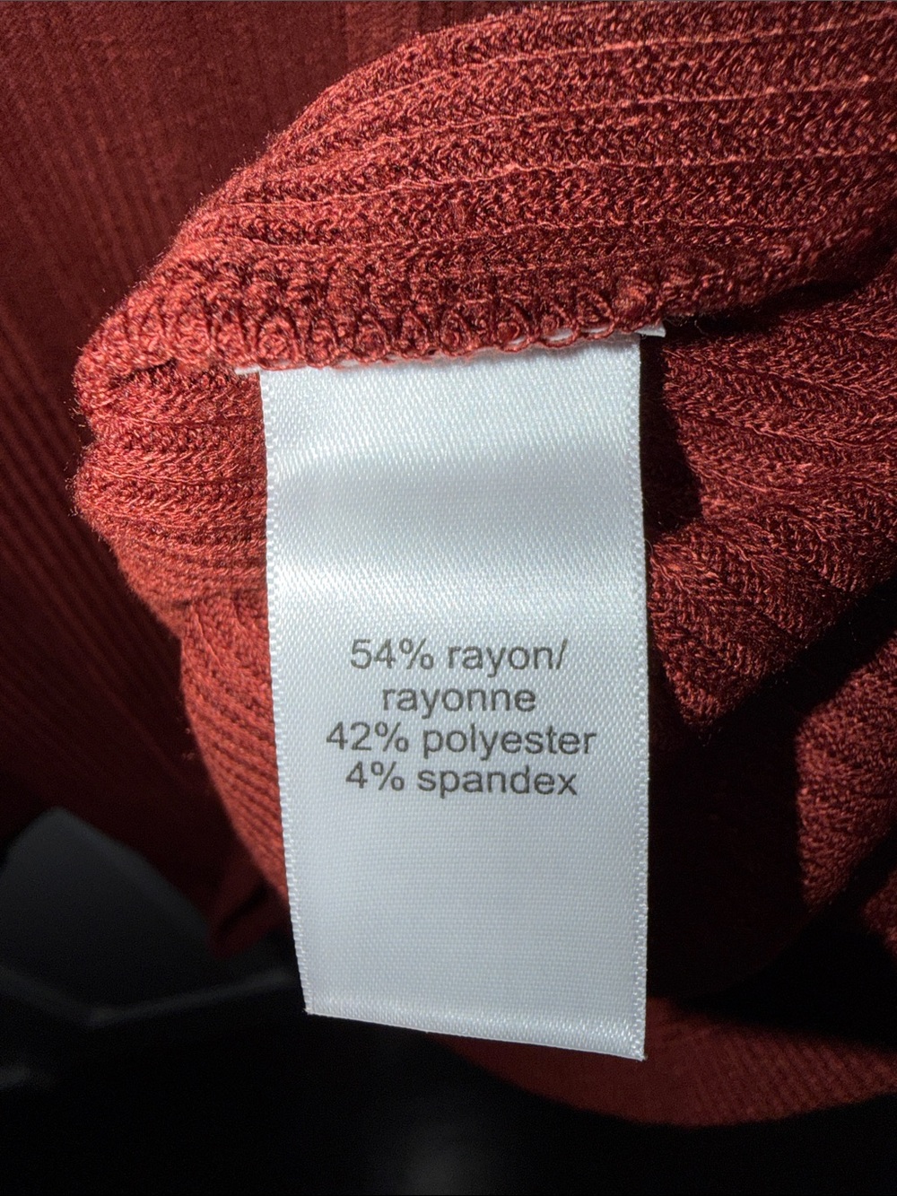 Maurices Rust Red Ruffle Sleeve Tank Top - Picture 4 of 4